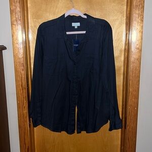 Lucky Brand long sleeve button down shirt. Size XL